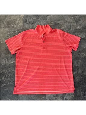 Eddie Bauer FreeDry Striped Short Sleeve Polo Shirt Size 2XL